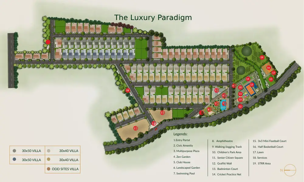 Life On The Green master plan