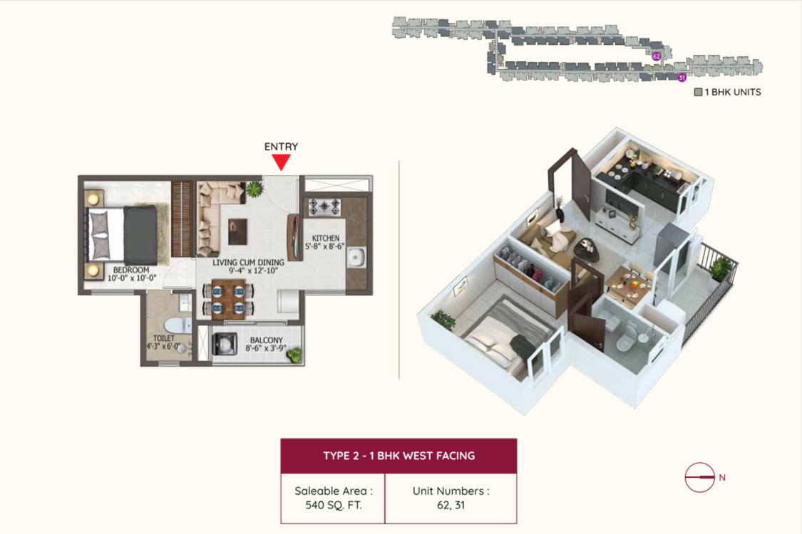 Sowparnika Euphoria In The East 1 bhk