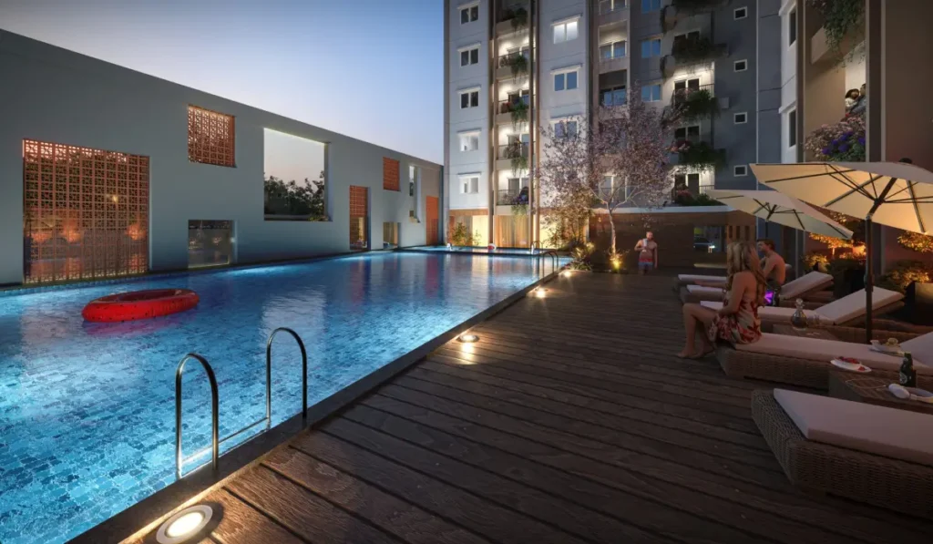 Sowparnika Codename Ignite swimming pool